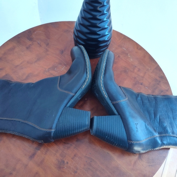 BOC brown Spanya heeled knee length boots - Picture 4 of 6